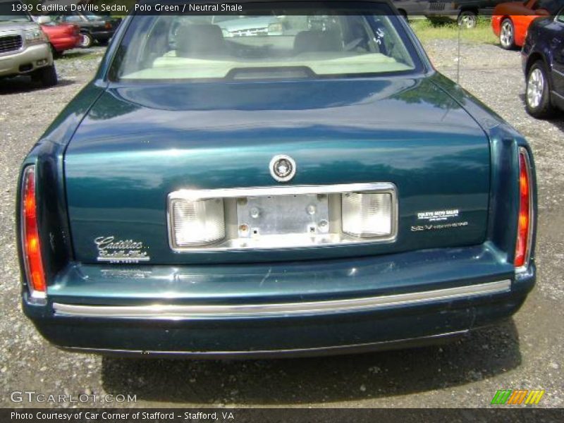 Polo Green / Neutral Shale 1999 Cadillac DeVille Sedan