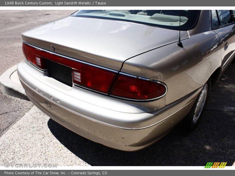 Light Sandrift Metallic / Taupe 1998 Buick Century Custom