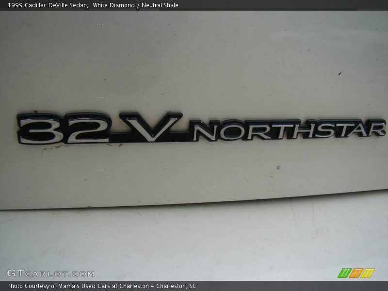 White Diamond / Neutral Shale 1999 Cadillac DeVille Sedan
