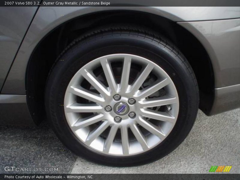 Oyster Gray Metallic / Sandstone Beige 2007 Volvo S80 3.2