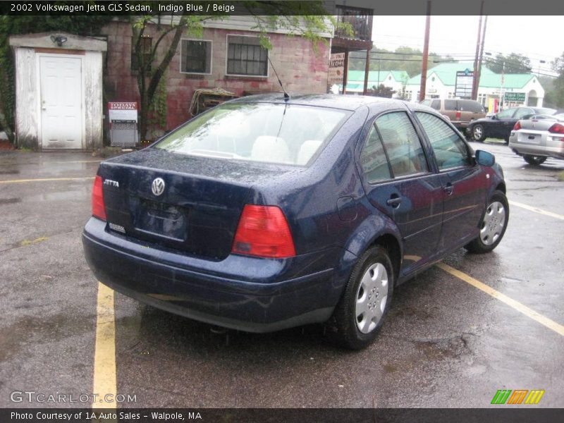 Indigo Blue / Beige 2002 Volkswagen Jetta GLS Sedan