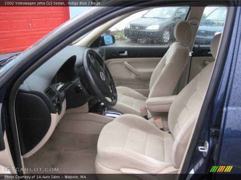 Indigo Blue / Beige 2002 Volkswagen Jetta GLS Sedan