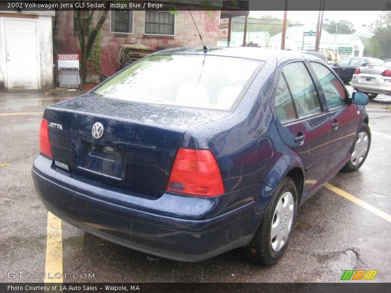 Indigo Blue / Beige 2002 Volkswagen Jetta GLS Sedan