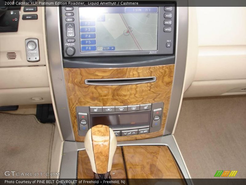 Controls of 2007 XLR Platinum Edition Roadster