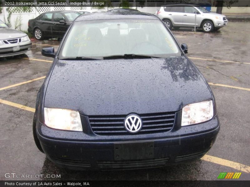 Indigo Blue / Beige 2002 Volkswagen Jetta GLS Sedan