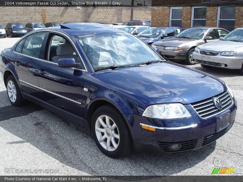 Shadow Blue Metallic / Grey 2004 Volkswagen Passat GLS Sedan