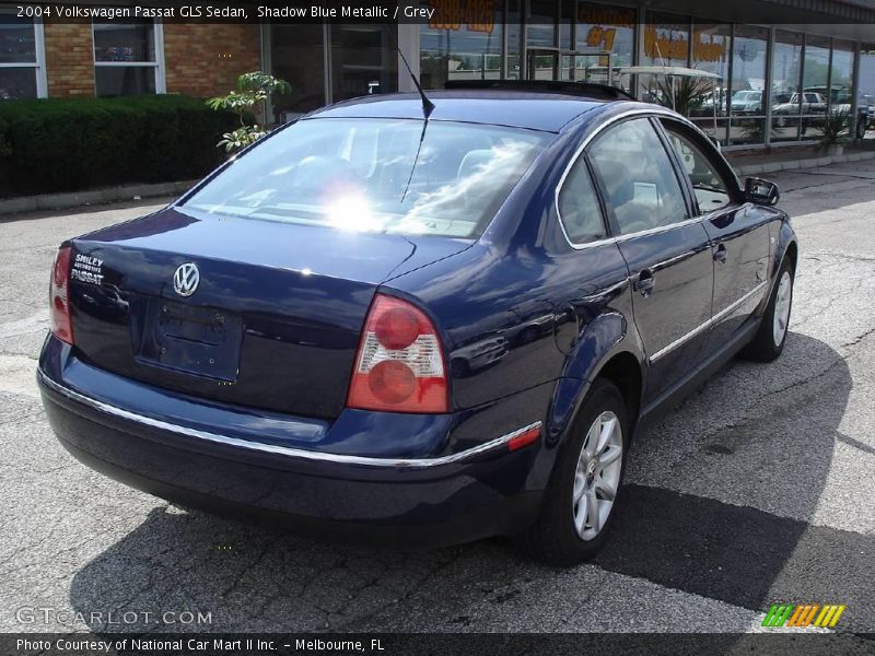Shadow Blue Metallic / Grey 2004 Volkswagen Passat GLS Sedan