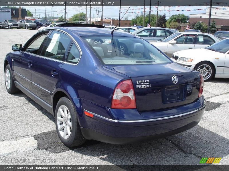 Shadow Blue Metallic / Grey 2004 Volkswagen Passat GLS Sedan