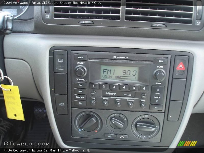 Shadow Blue Metallic / Grey 2004 Volkswagen Passat GLS Sedan