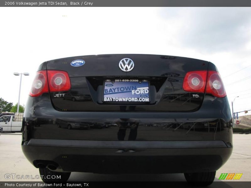 Black / Grey 2006 Volkswagen Jetta TDI Sedan