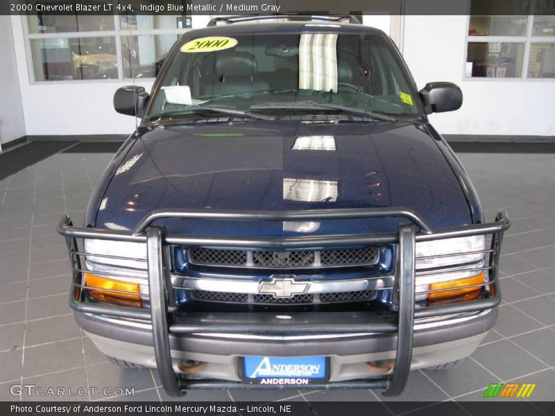 Indigo Blue Metallic / Medium Gray 2000 Chevrolet Blazer LT 4x4