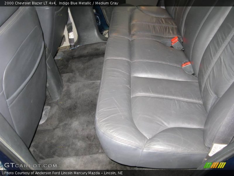 Indigo Blue Metallic / Medium Gray 2000 Chevrolet Blazer LT 4x4