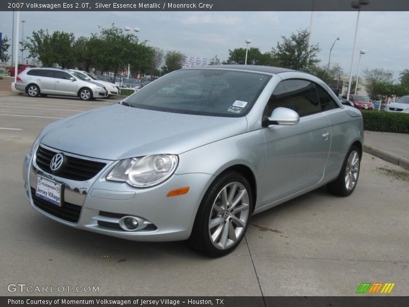 Silver Essence Metallic / Moonrock Grey 2007 Volkswagen Eos 2.0T