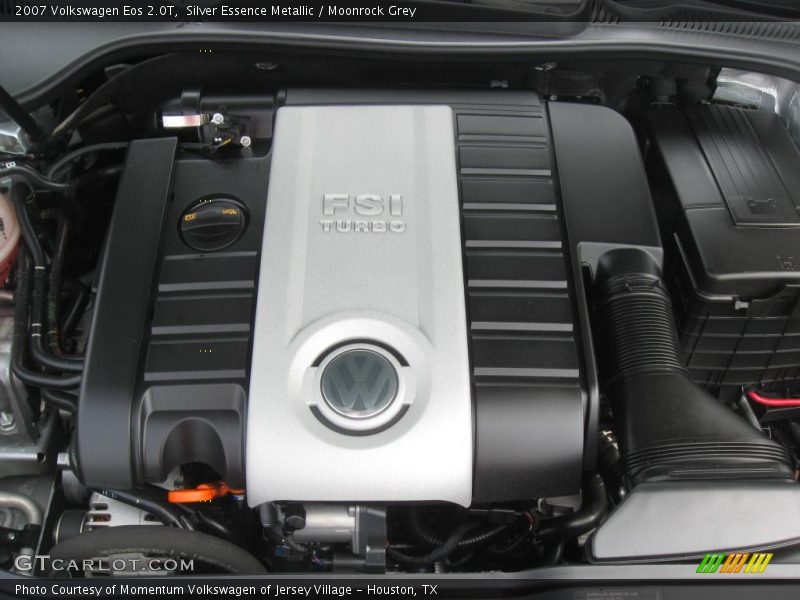 Silver Essence Metallic / Moonrock Grey 2007 Volkswagen Eos 2.0T