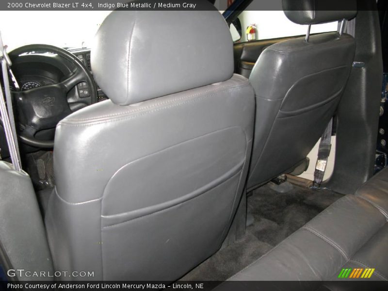 Indigo Blue Metallic / Medium Gray 2000 Chevrolet Blazer LT 4x4
