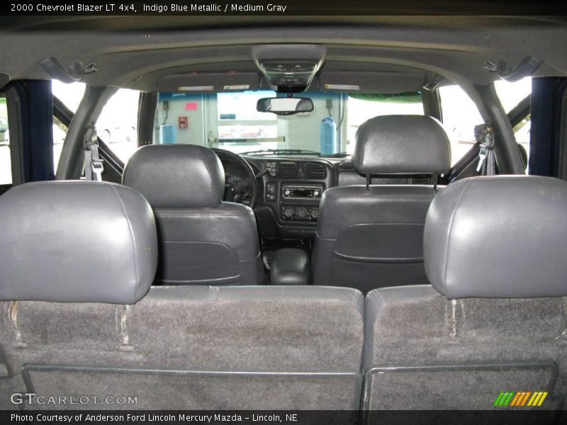 Indigo Blue Metallic / Medium Gray 2000 Chevrolet Blazer LT 4x4