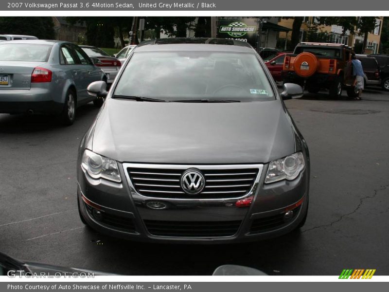 United Grey Metallic / Black 2007 Volkswagen Passat 3.6 4Motion Sedan