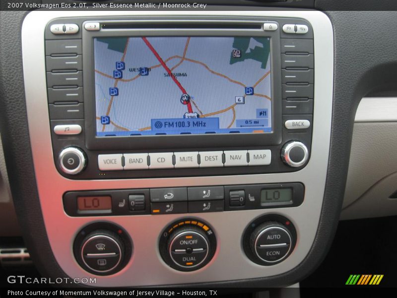 Silver Essence Metallic / Moonrock Grey 2007 Volkswagen Eos 2.0T