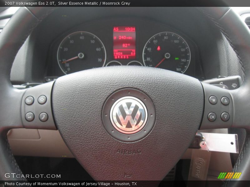 Silver Essence Metallic / Moonrock Grey 2007 Volkswagen Eos 2.0T