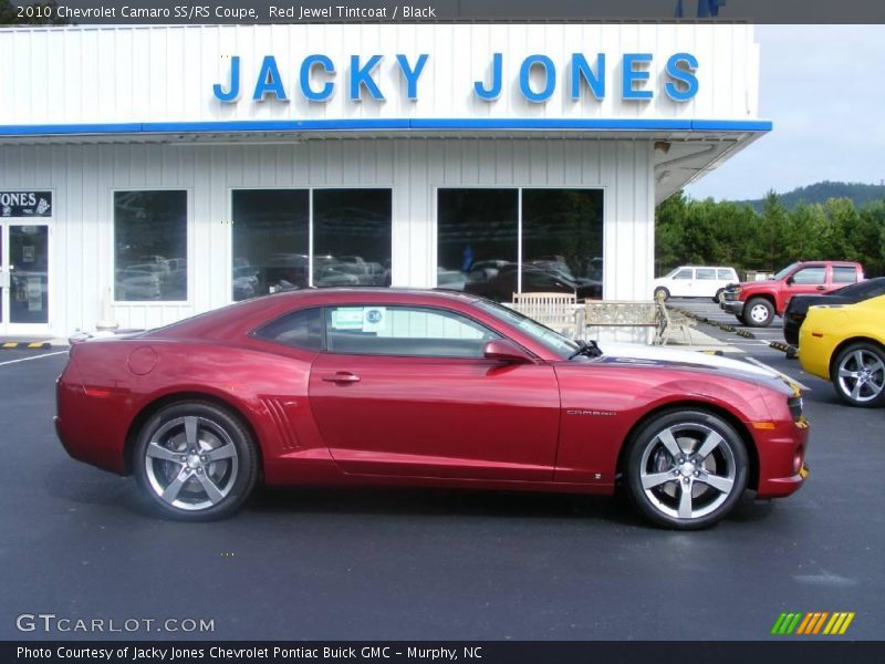 Red Jewel Tintcoat / Black 2010 Chevrolet Camaro SS/RS Coupe