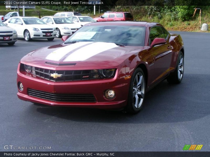 Red Jewel Tintcoat / Black 2010 Chevrolet Camaro SS/RS Coupe