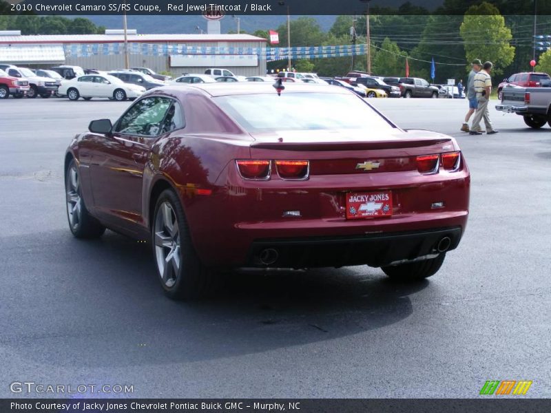 Red Jewel Tintcoat / Black 2010 Chevrolet Camaro SS/RS Coupe
