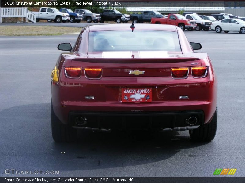 Red Jewel Tintcoat / Black 2010 Chevrolet Camaro SS/RS Coupe