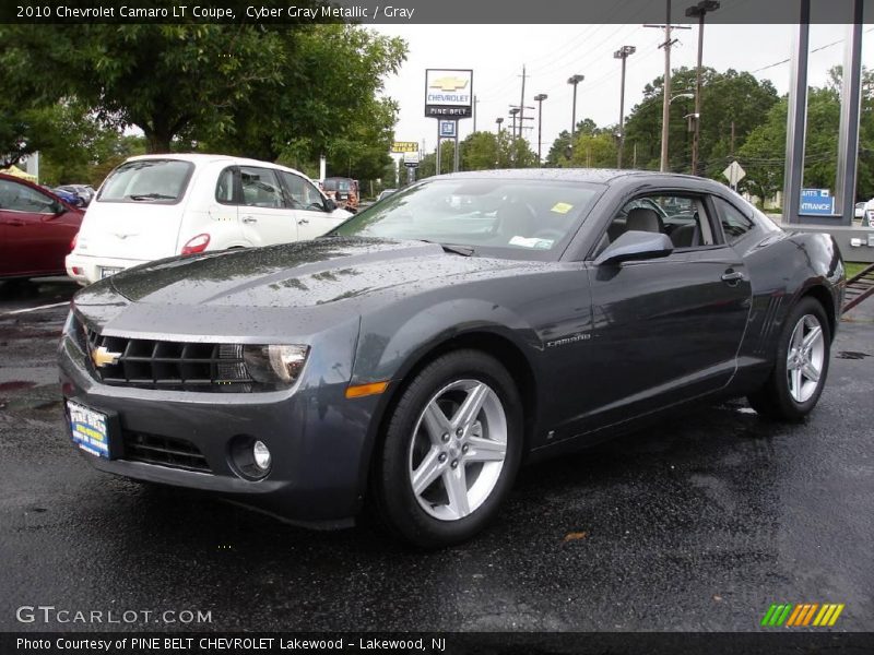 Cyber Gray Metallic / Gray 2010 Chevrolet Camaro LT Coupe