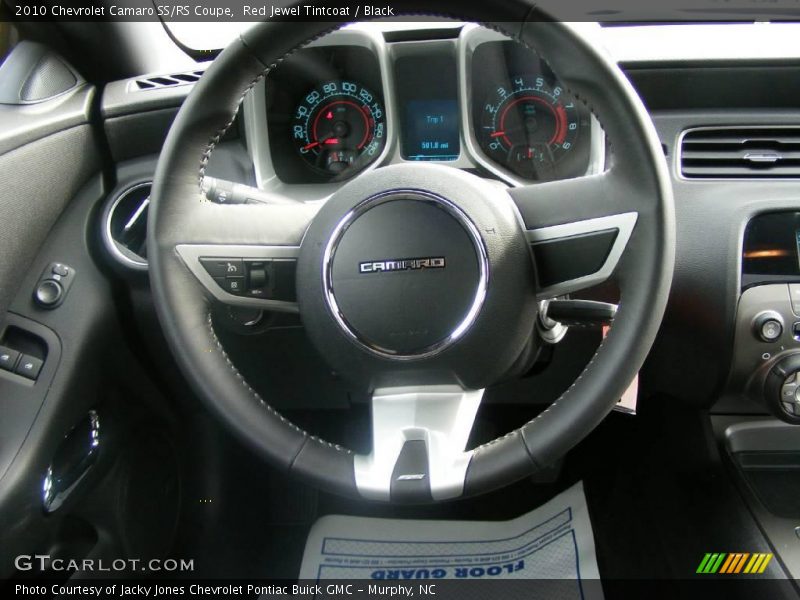 Red Jewel Tintcoat / Black 2010 Chevrolet Camaro SS/RS Coupe