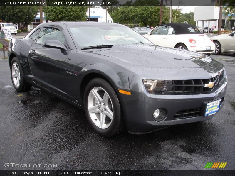 Cyber Gray Metallic / Gray 2010 Chevrolet Camaro LT Coupe