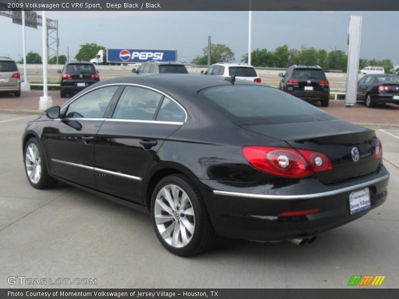 Deep Black / Black 2009 Volkswagen CC VR6 Sport