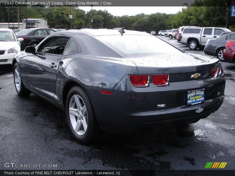 Cyber Gray Metallic / Gray 2010 Chevrolet Camaro LT Coupe