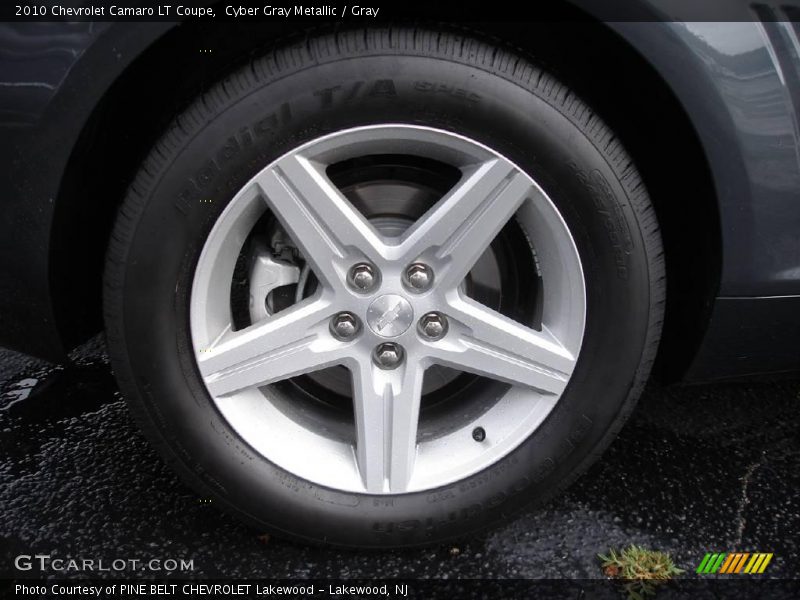 Cyber Gray Metallic / Gray 2010 Chevrolet Camaro LT Coupe