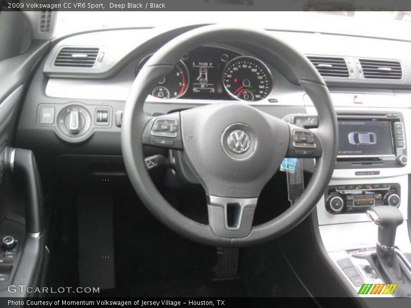 Deep Black / Black 2009 Volkswagen CC VR6 Sport