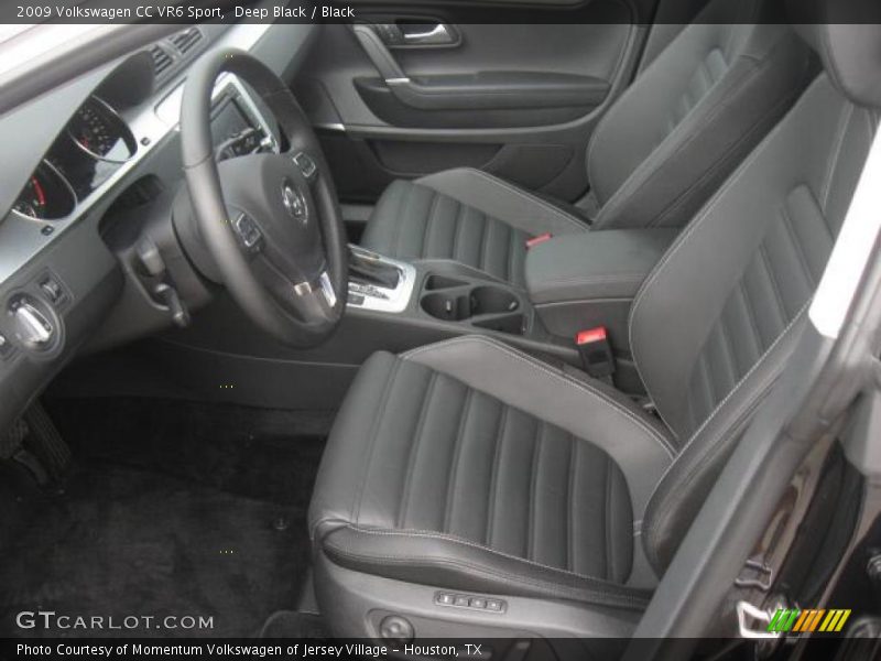 Deep Black / Black 2009 Volkswagen CC VR6 Sport