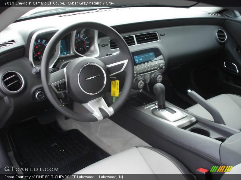 Cyber Gray Metallic / Gray 2010 Chevrolet Camaro LT Coupe