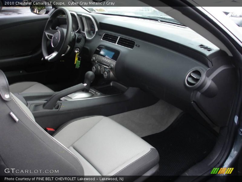 Cyber Gray Metallic / Gray 2010 Chevrolet Camaro LT Coupe