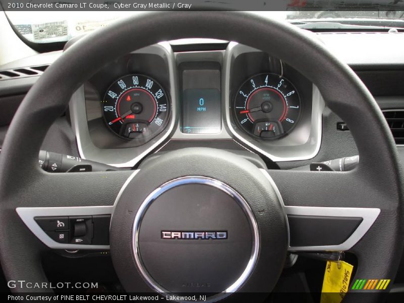 Cyber Gray Metallic / Gray 2010 Chevrolet Camaro LT Coupe