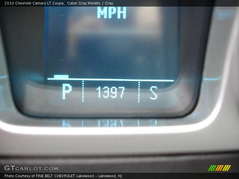 Cyber Gray Metallic / Gray 2010 Chevrolet Camaro LT Coupe