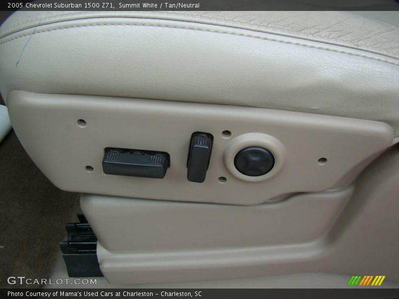 Summit White / Tan/Neutral 2005 Chevrolet Suburban 1500 Z71