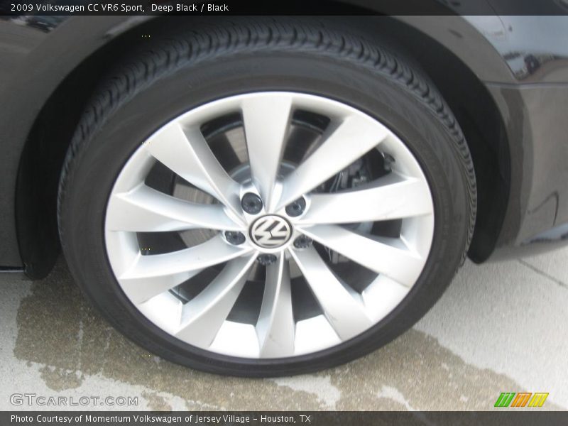 Deep Black / Black 2009 Volkswagen CC VR6 Sport