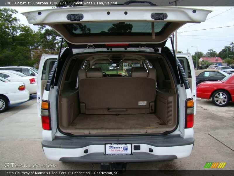 Summit White / Tan/Neutral 2005 Chevrolet Suburban 1500 Z71