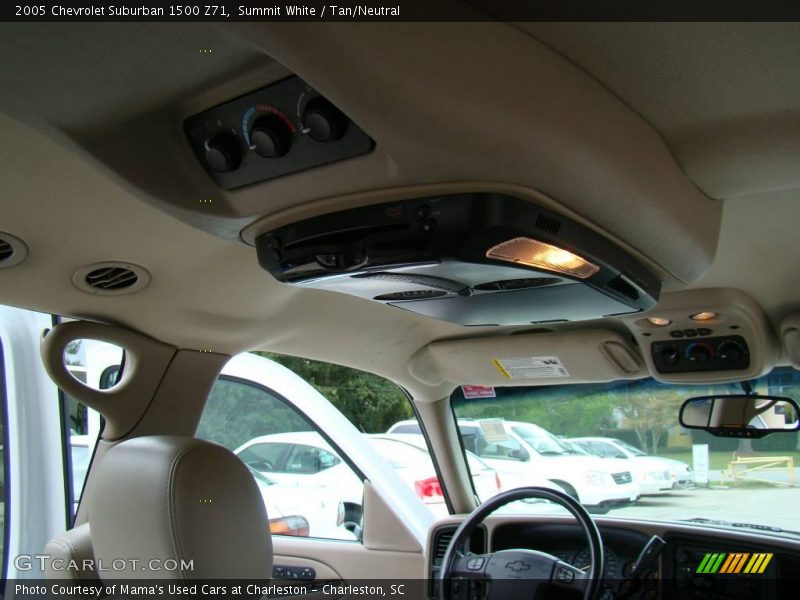 Summit White / Tan/Neutral 2005 Chevrolet Suburban 1500 Z71
