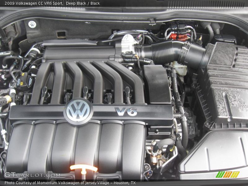 Deep Black / Black 2009 Volkswagen CC VR6 Sport