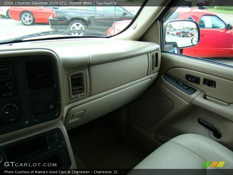 Summit White / Tan/Neutral 2005 Chevrolet Suburban 1500 Z71