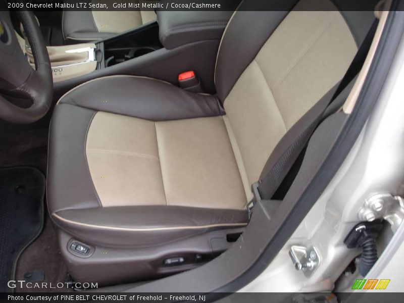 Gold Mist Metallic / Cocoa/Cashmere 2009 Chevrolet Malibu LTZ Sedan