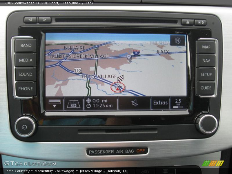 Deep Black / Black 2009 Volkswagen CC VR6 Sport