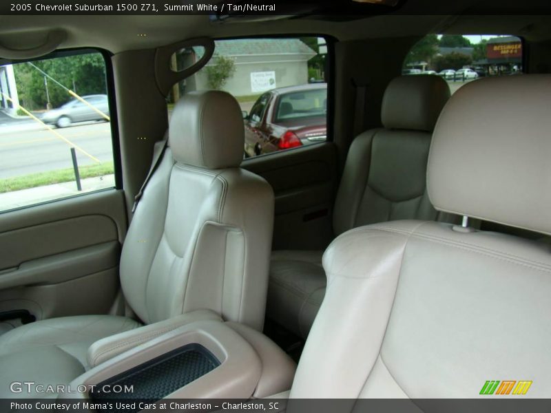 Summit White / Tan/Neutral 2005 Chevrolet Suburban 1500 Z71