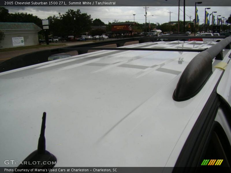 Summit White / Tan/Neutral 2005 Chevrolet Suburban 1500 Z71