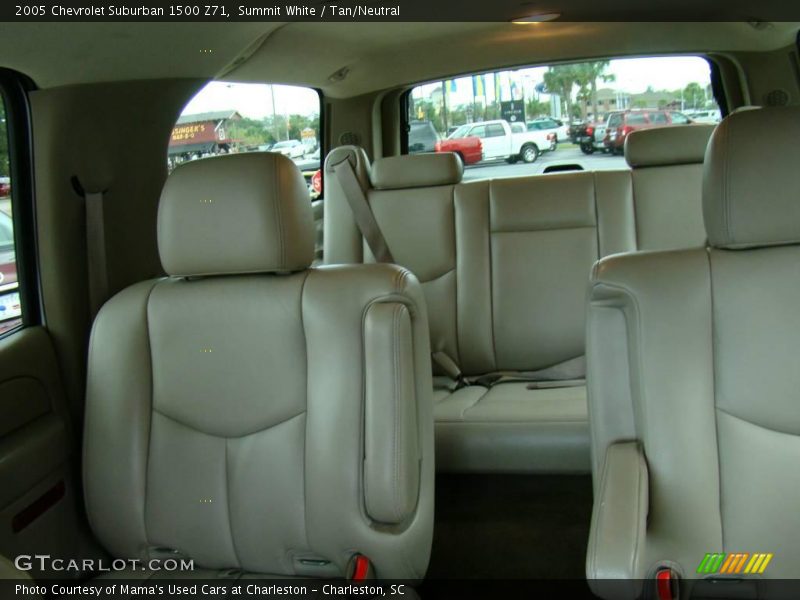 Summit White / Tan/Neutral 2005 Chevrolet Suburban 1500 Z71